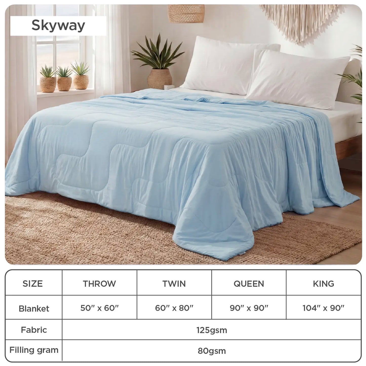 Summer Cooling Comforter for Hot Sleepers
