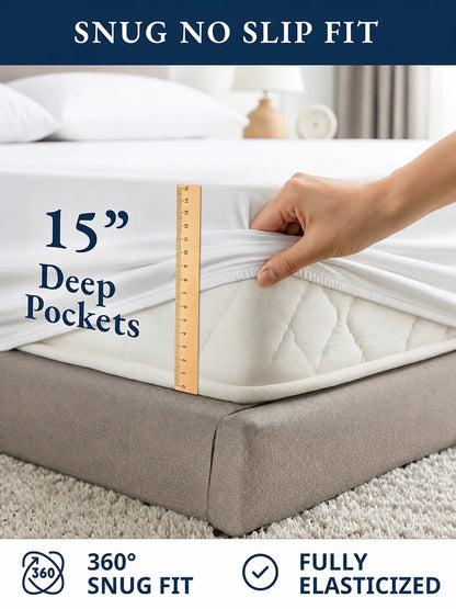 Organic Cotton Twin Bedding Set - Hotel Quality