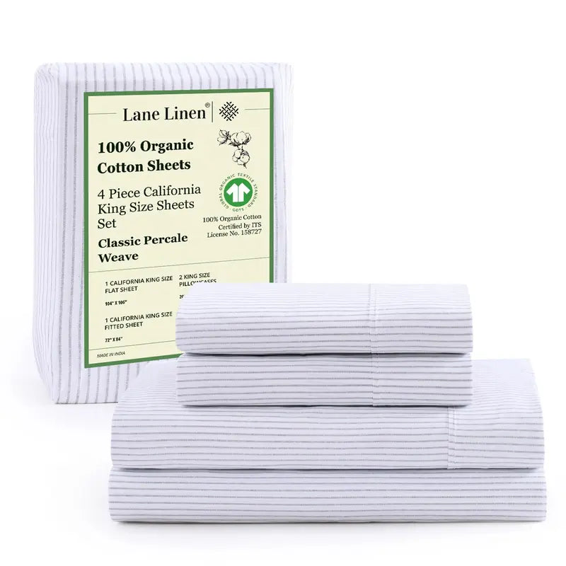 Organic Cotton Twin Bedding Set - Hotel Quality