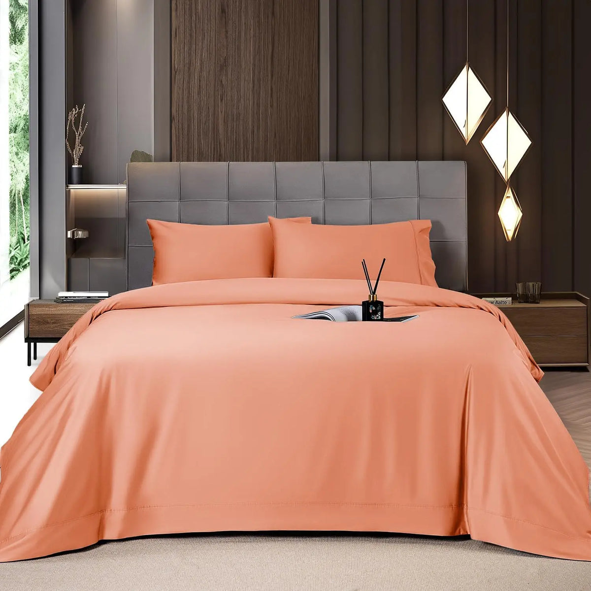 Shilucheng Bamboo Sheets Set - Cooling & Luxury Soft
