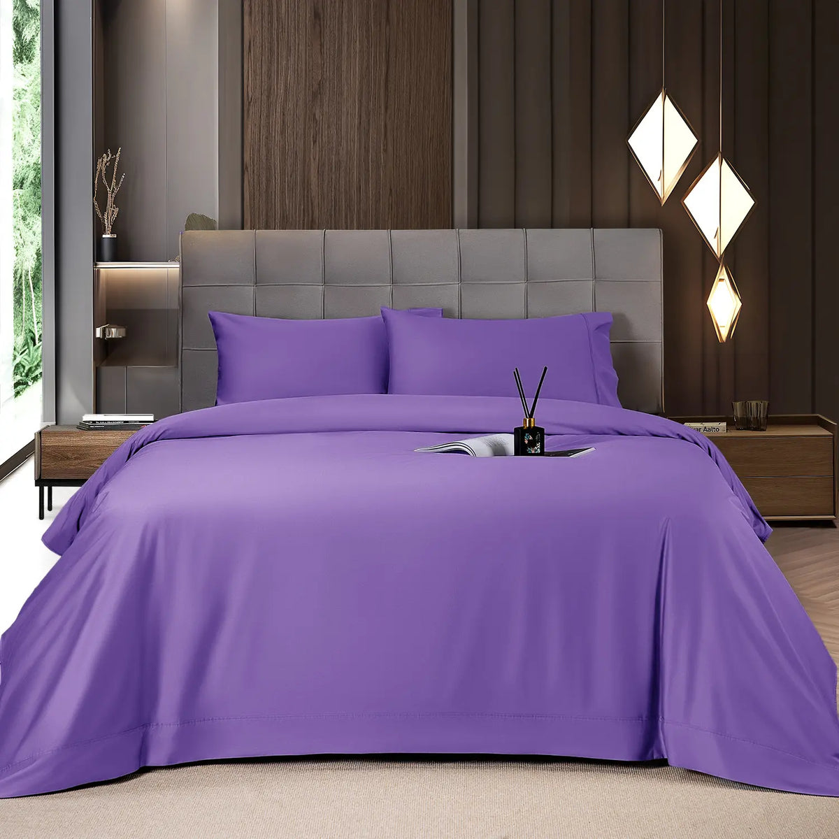Shilucheng Bamboo Sheets Set - Cooling & Luxury Soft