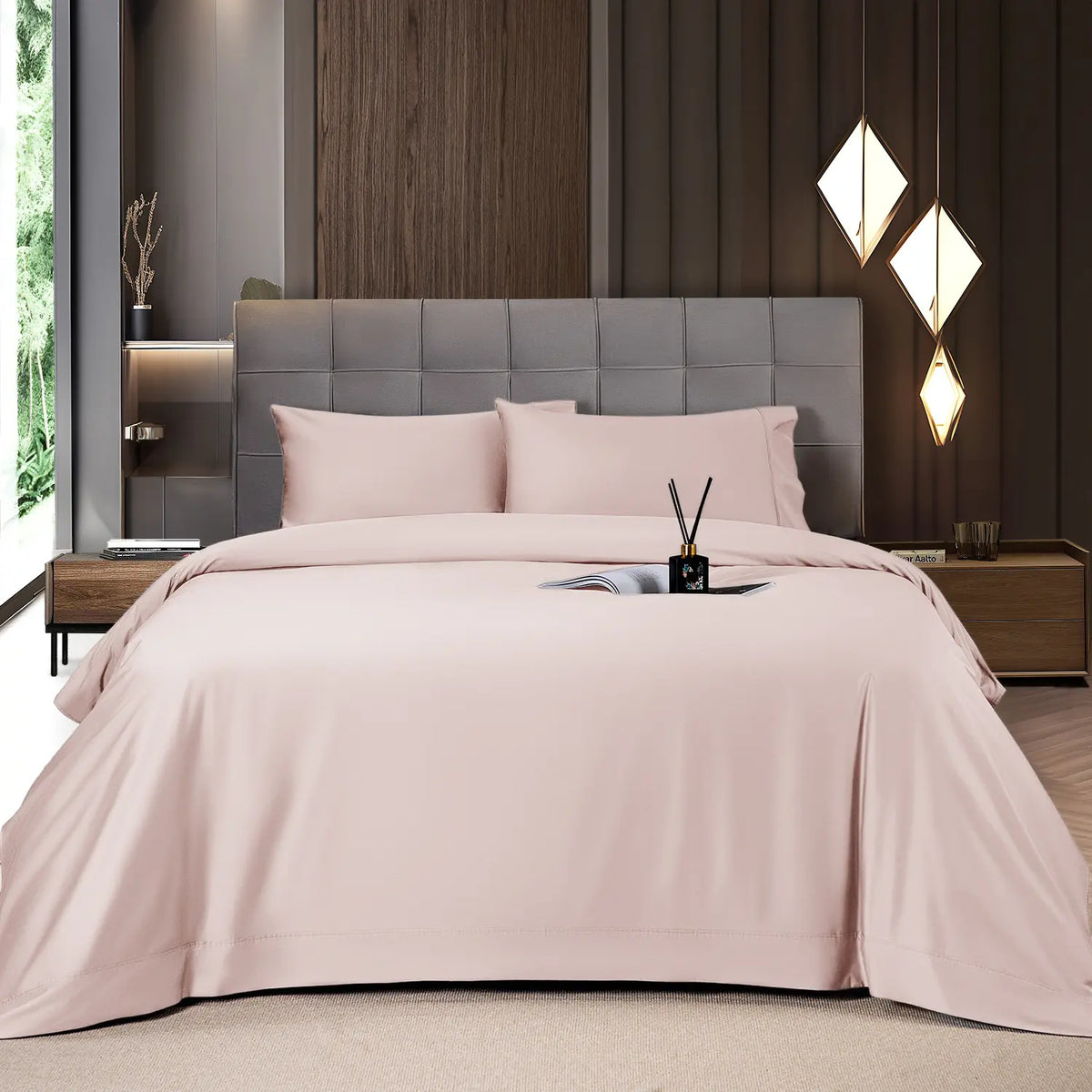 Shilucheng Bamboo Sheets Set - Cooling & Luxury Soft