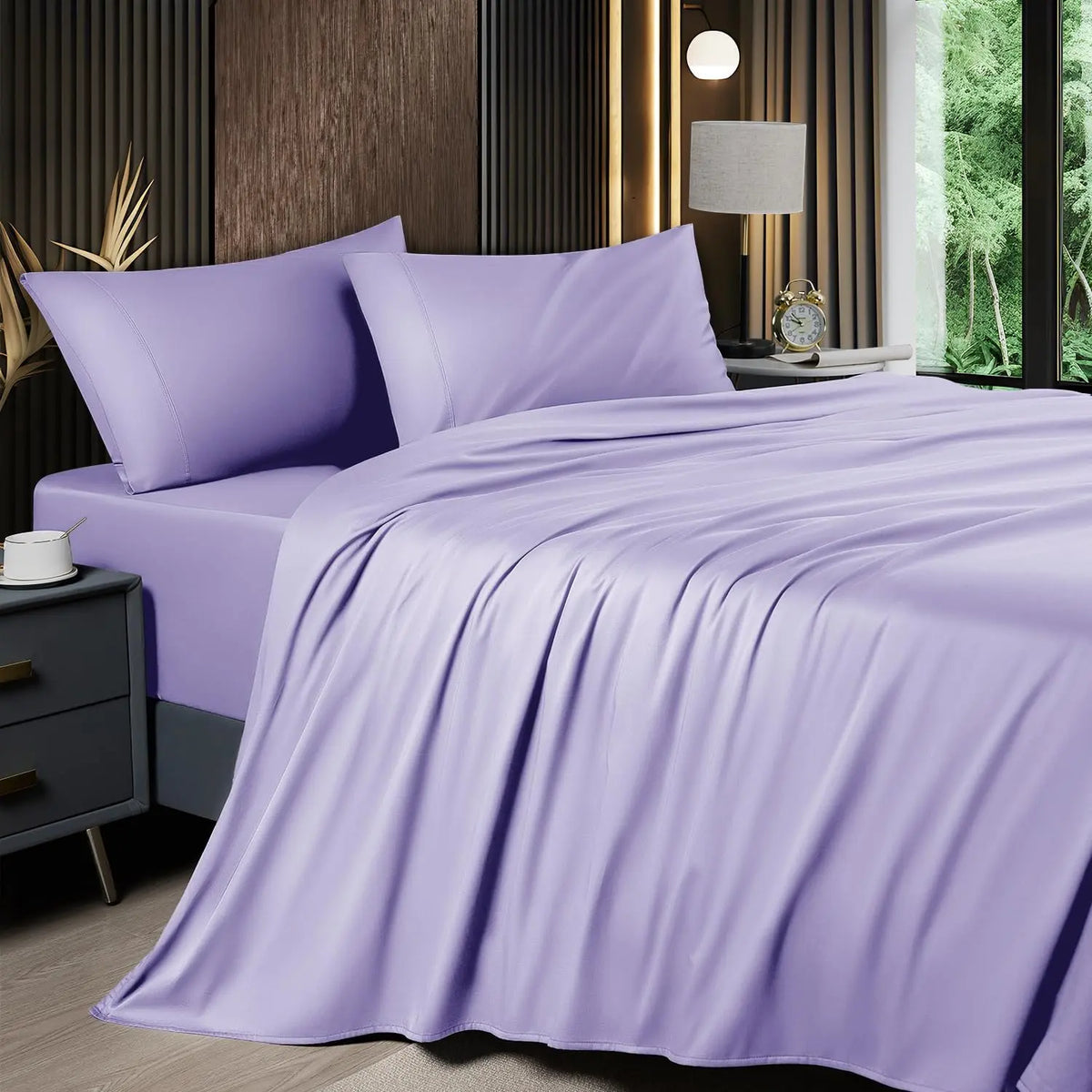 Shilucheng Bamboo Sheets Set - Cooling & Luxury Soft