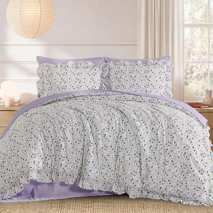 Modern Farmhouse 7Pcs Microfiber Comforter Set