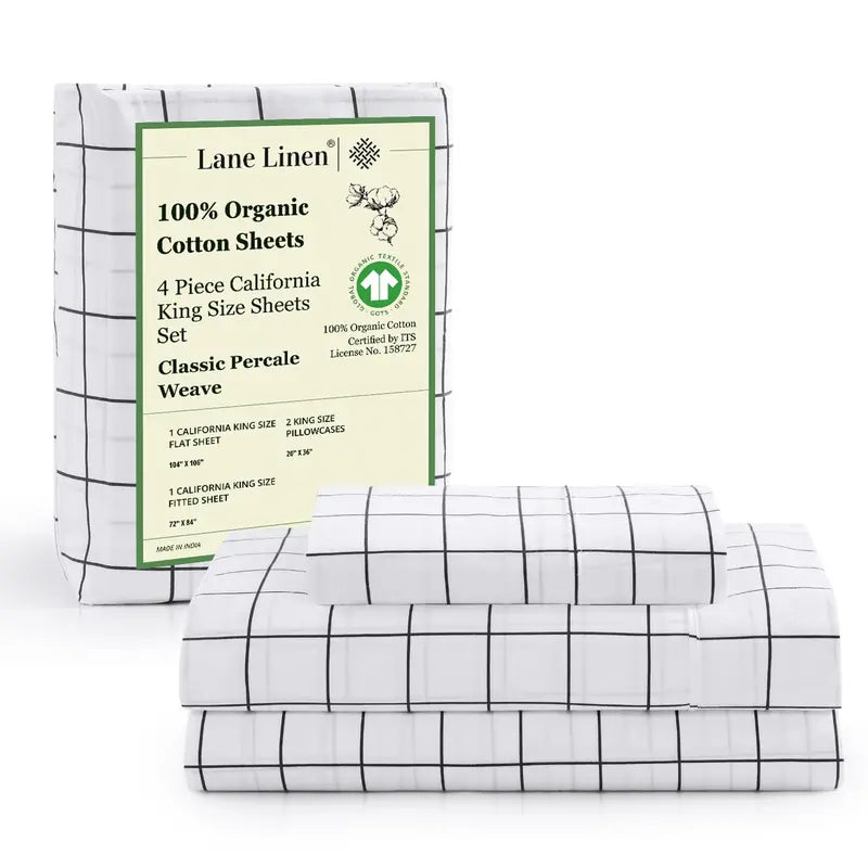 Organic Cotton Twin Bedding Set - Hotel Quality