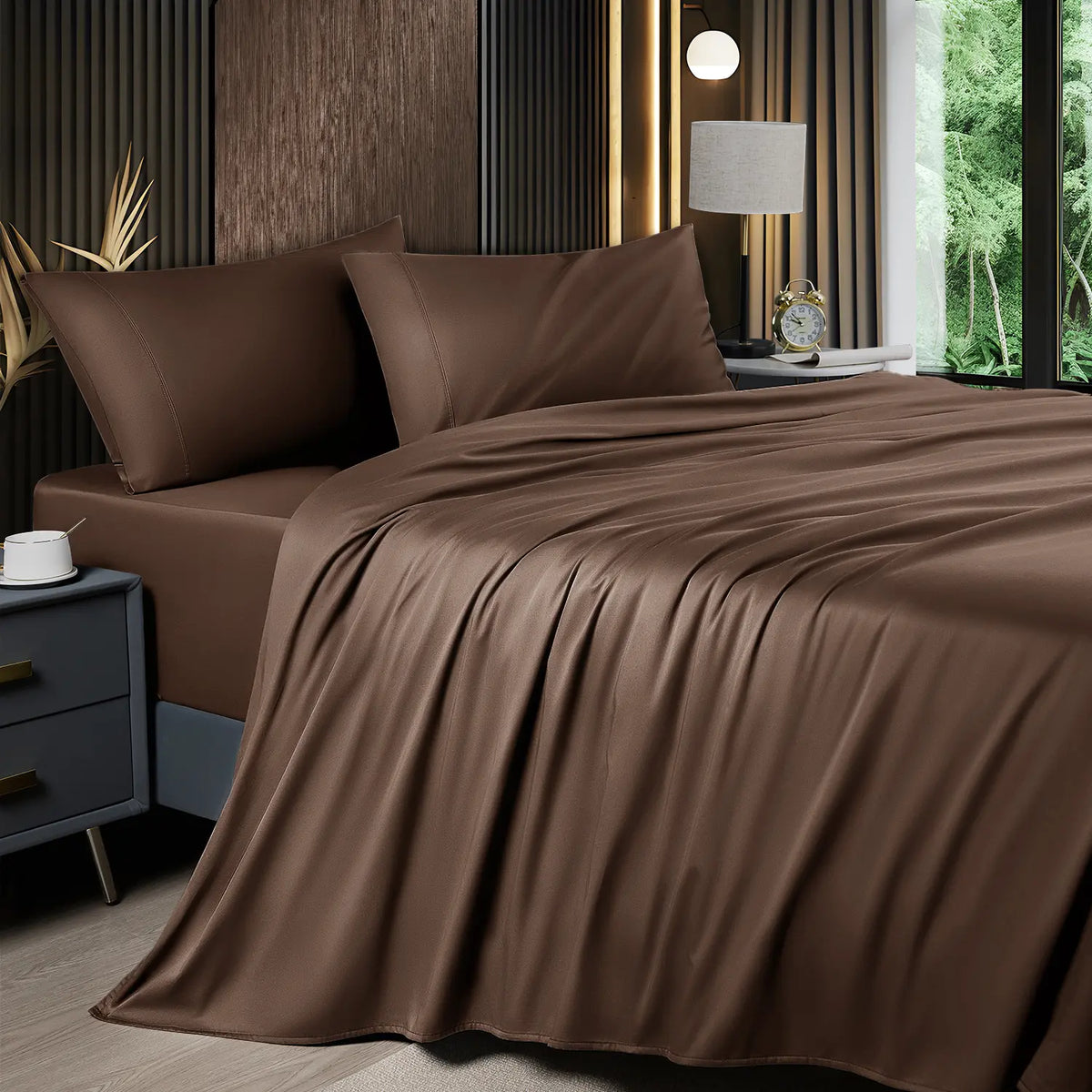 Shilucheng Bamboo Sheets Set - Cooling & Luxury Soft
