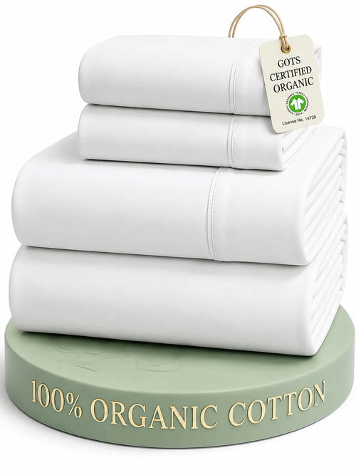 Organic Cotton Twin Bedding Set - Hotel Quality