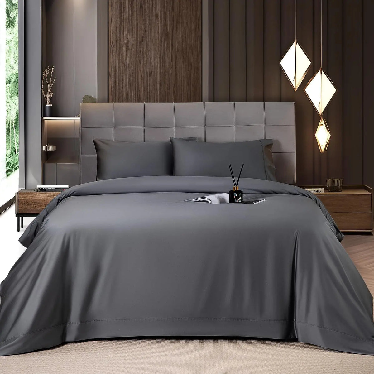 Shilucheng Bamboo Sheets Set - Cooling & Luxury Soft