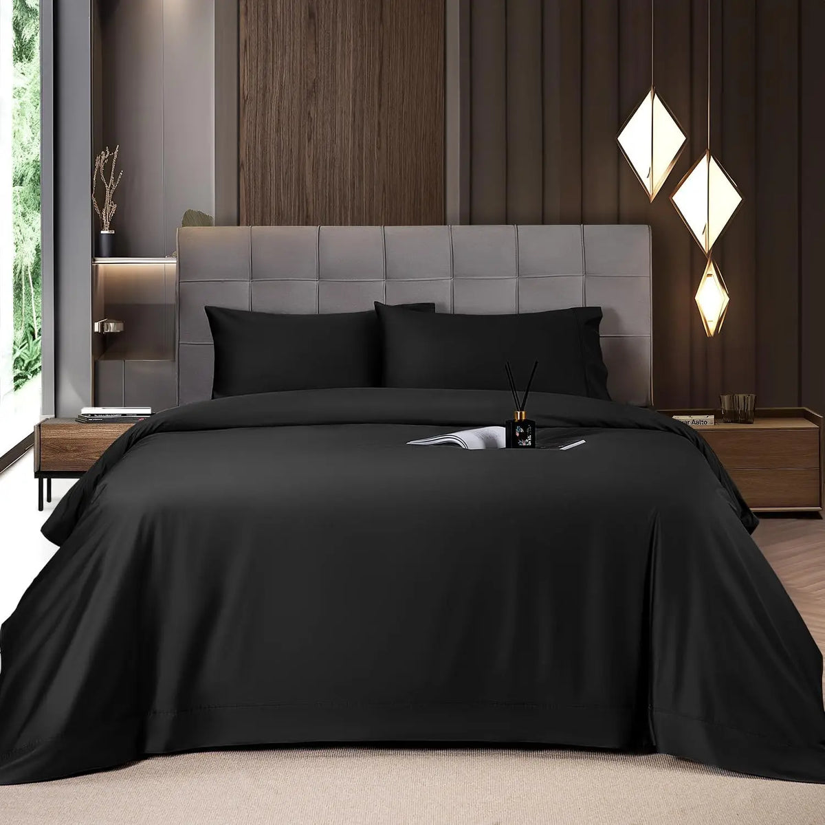 Shilucheng Bamboo Sheets Set - Cooling & Luxury Soft