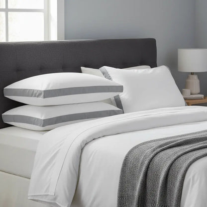 Utopia Bedding Gusseted Pillows Set - King, Queen, Standard