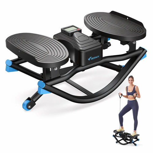 Rocking Stepper Ski Machine - 330 lbs Capacity