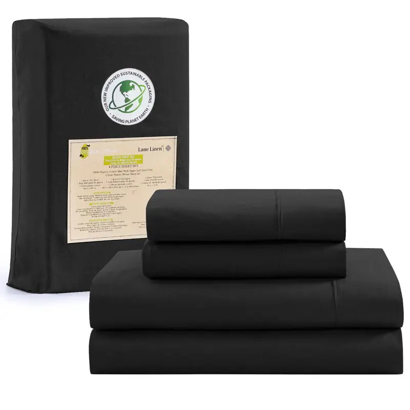 Organic Cotton Twin Bedding Set - Hotel Quality