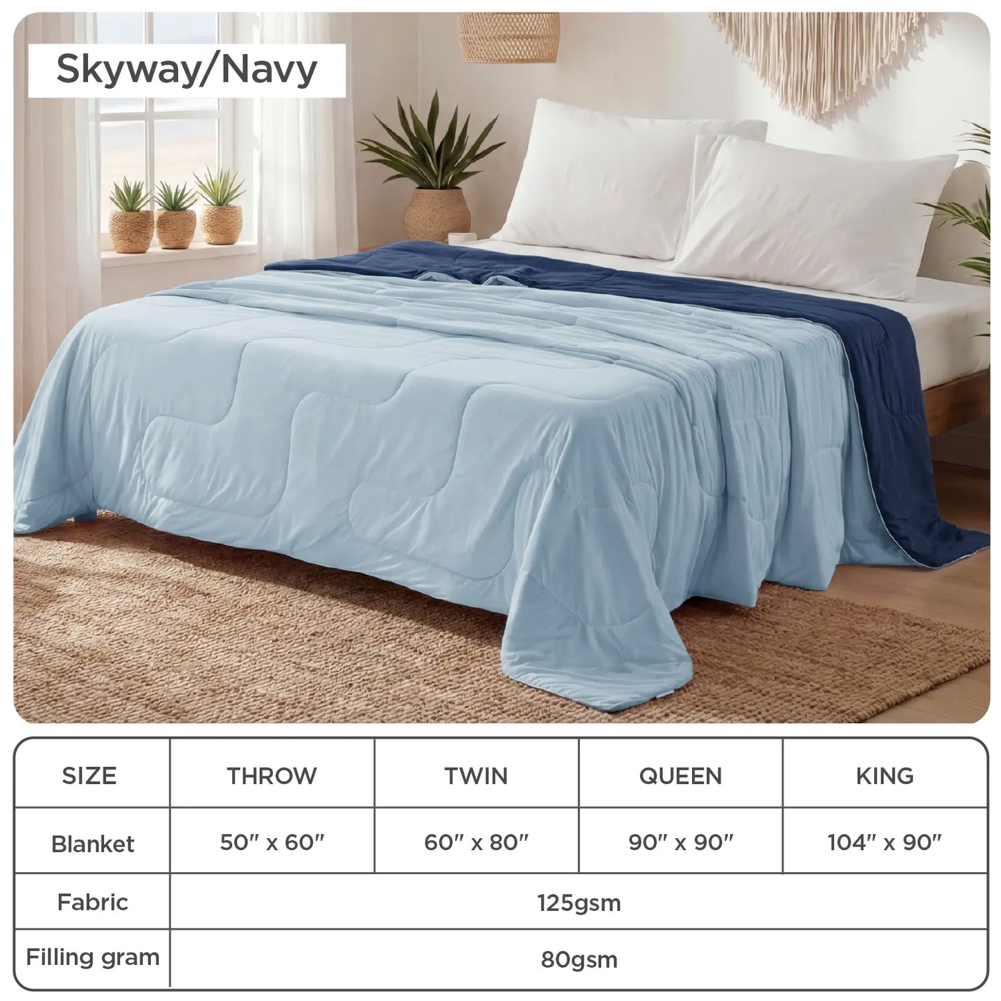 Summer Cooling Comforter for Hot Sleepers