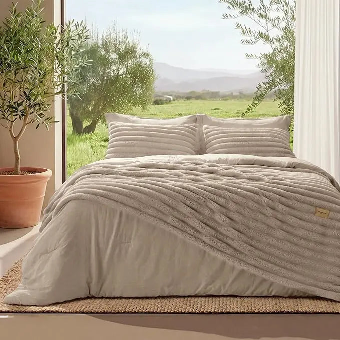 6-Piece Gentlesoft 2-in-1 Comforter Set All Seasons