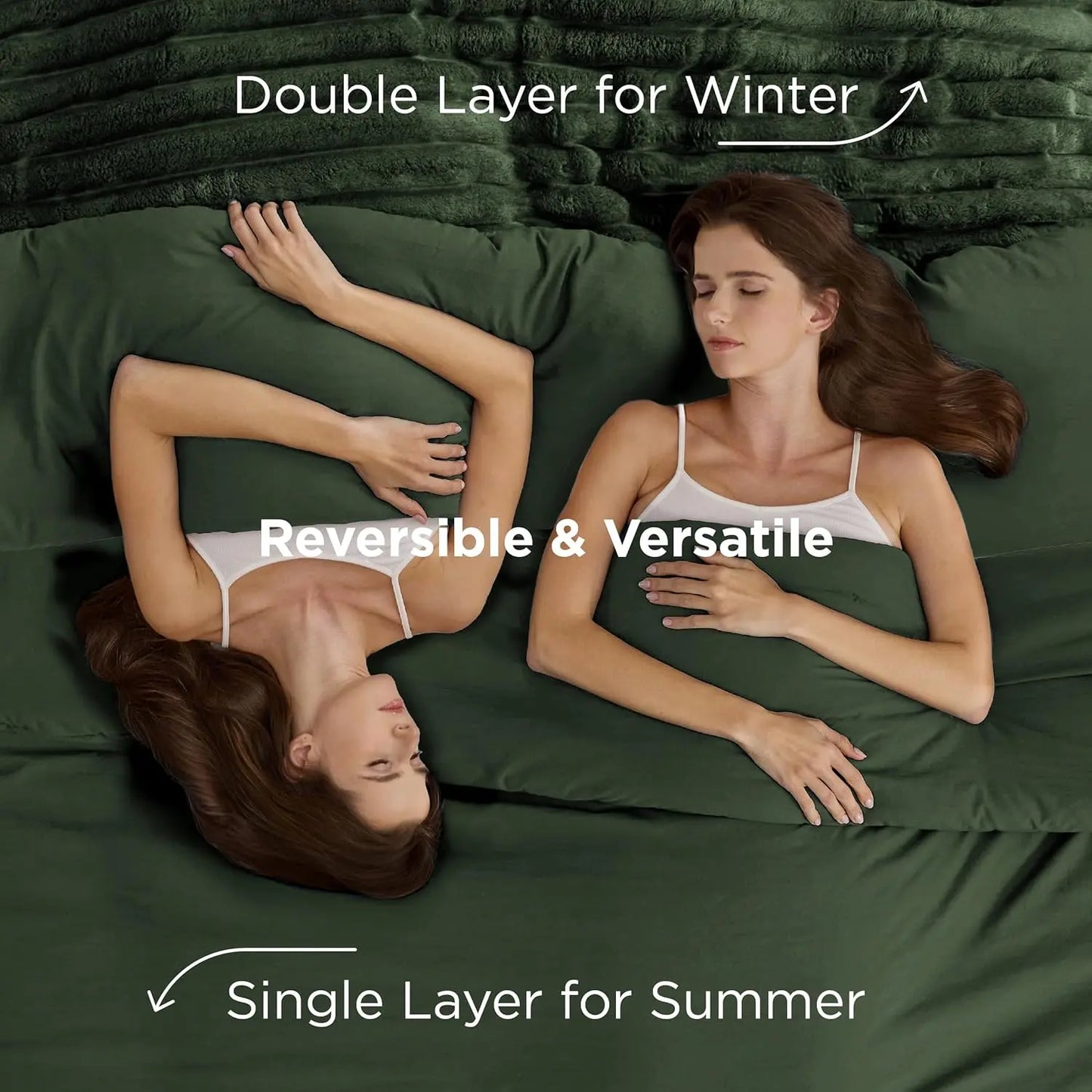 6-Piece Gentlesoft 2-in-1 Comforter Set All Seasons