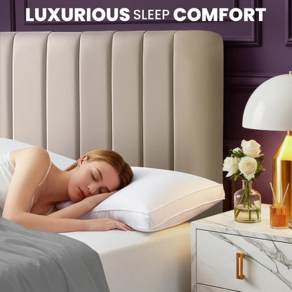 Utopia Bedding Gusseted Pillows Set - King, Queen, Standard