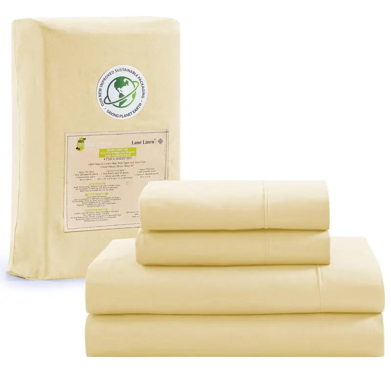 Organic Cotton Twin Bedding Set - Hotel Quality