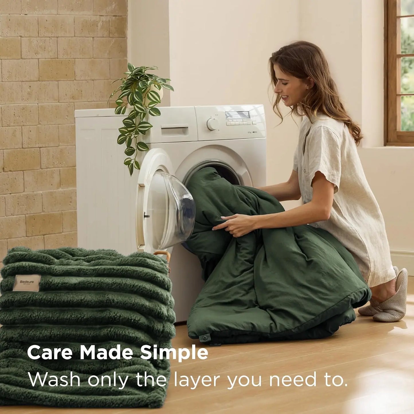 6-Piece Gentlesoft 2-in-1 Comforter Set All Seasons